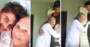 Il ballo commovente di un giovane con sua nonna affetta da Alzheimer fa piangere milioni di persone