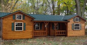 La baita Amish è un piccolo cottage da sogno – si costruisce con un kit fai da te da 18000 euro