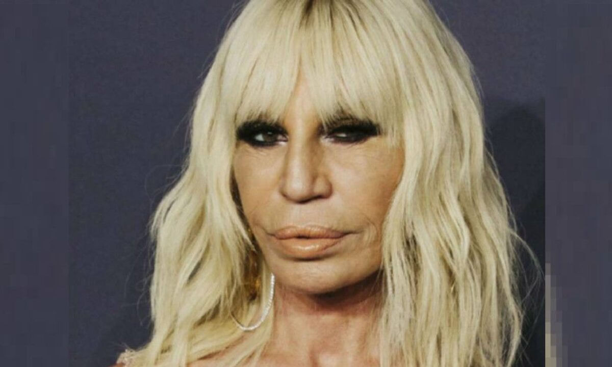 donatella versace giovane