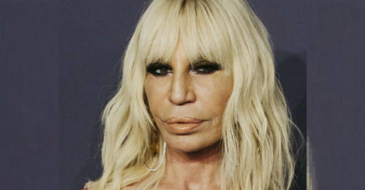 Donatella Versace da giovane. La sua foto di 20 anni fa finisce su