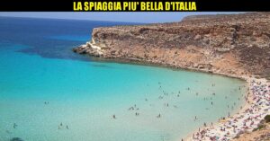 È la spiaggia più bella d’Italia.  Non si trova in Sardegna. L’annuncio dell’importante sito di viaggi.