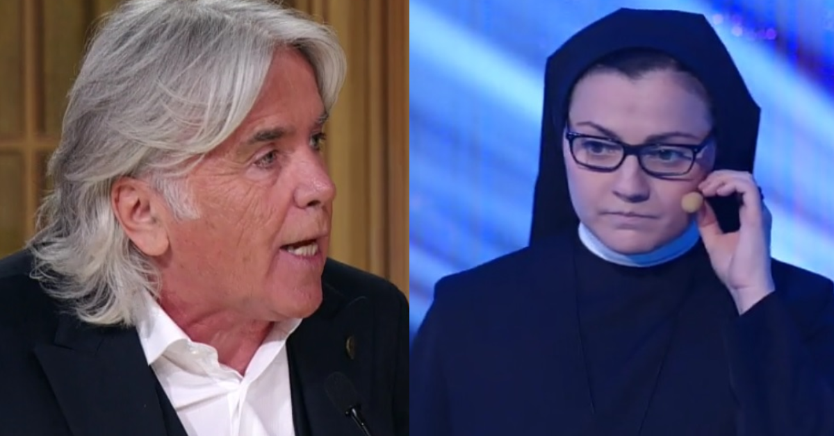 Zazzaroni non ci sta e polemizza sull’assenza di Suor Cristina in puntata. La forte reazione del giudice Zazzaroni non ci sta e polemizza sull’assenza di Suor Cristina in puntata. La forte reazione del giudice
