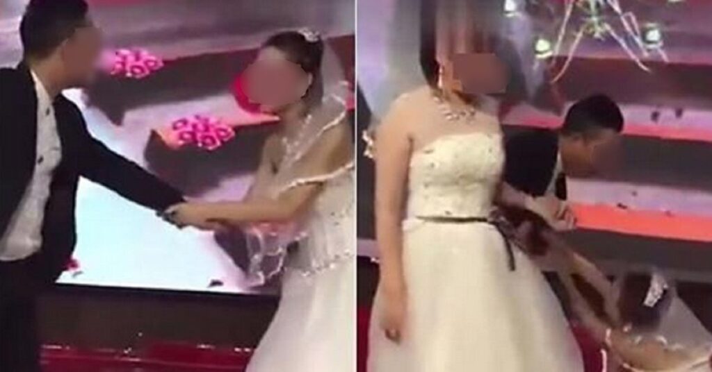 Vestita da sposa irrompe al matrimonio dell’ex. Quello che fa dopo è da non credere – Video