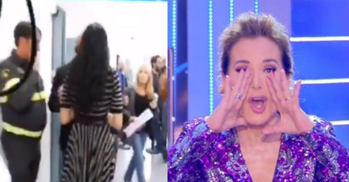 Momenti di altissima tensione dietro le quinte di "Non è la D'Urso