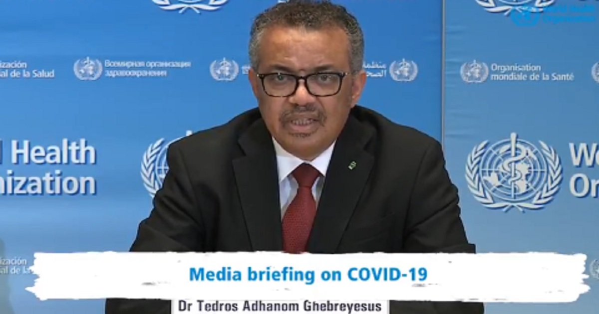 Il direttore dell’Oms, Tedros Adhanom Ghebreyesus “Italia la cooperazione della popolazione è fantastica” Il direttore dell’Oms, Tedros Adhanom Ghebreyesus “Italia la cooperazione della popolazione è fantastica”
