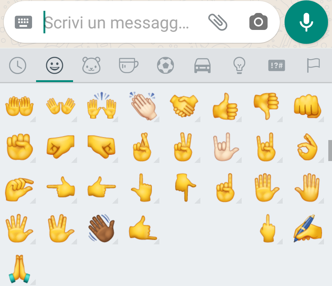 Qual Il Significato Delle Emoji Con Le Mani Di Whatsapp Dopo Averlo