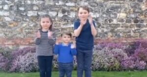 Coronavirus: i principini George, Charlotte e Louis e il gesto che ha commosso tutti. Il Video