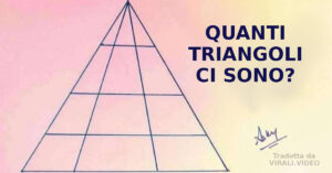 Quanti triangoli vedete nell’immagine? La risposta è difficilissima, in pochi ci riescono!