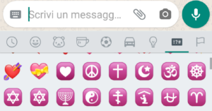 Ecco qual è il significato di questi simboli che trovi tra le emoji di WhatsApp