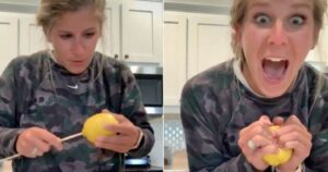 Come spremere un limone senza tagliarlo a metà. Dopo aver visto il video adotterai questo metodo.