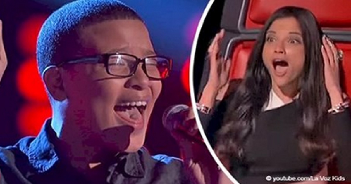 Con la sua voce sorprendente un ragazzino ha sbalordito i giudici durante la sua esibizione a La Voz Kids 3 Con la sua voce sorprendente un ragazzino ha sbalordito i giudici durante la sua esibizione a La Voz Kids 3