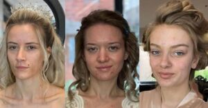 Che trasformazione! Il make up artist trucca delle spose: state a guardare il prima e il dopo