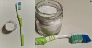 Immergete il vostro spazzolino nel bicarbonato di sodio, ecco perchè dovreste farlo spesso.
