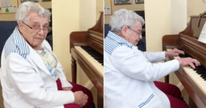 Ha 92 anni, soffre di Alzheimer e sorprende la figlia suonando al pianoforte un pezzo di Beethoven [VIDEO]