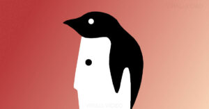 Test di personalità: cosa vedi come prima cosa? L’uomo o il pinguino.