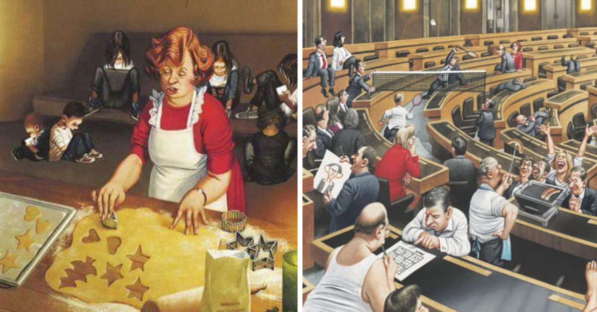 22 illustrazioni che mostrano il volto peggiore della nostra società 22 illustrazioni che mostrano il volto peggiore della nostra società
