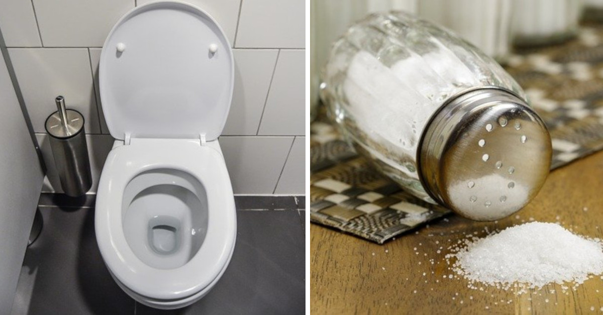 Il motivo per cui dovresti pulire il WC con il sale Il motivo per cui dovresti pulire il WC con il sale