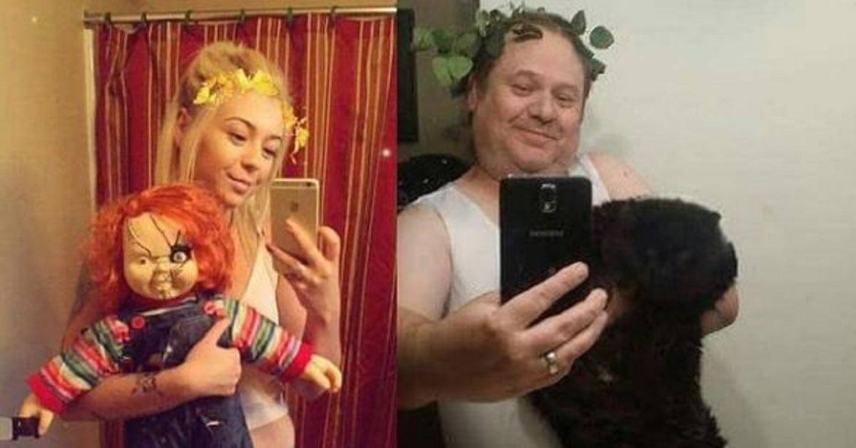 11 foto da ridere di un papà che imita in maniera divertente i selfie della figlia 11 foto da ridere di un papà che imita in maniera divertente i selfie della figlia
