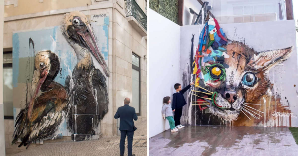 15 Opere d’arte realizzate con spazzatura che danno un tocco originale agli ambienti urbani 15 Opere d’arte realizzate con spazzatura che danno un tocco originale agli ambienti urbani