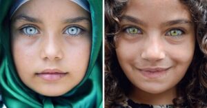 21 ritratti di bambini realizzati da un  fotografo che mostra come gli occhi sono delle gemme sui loro volti