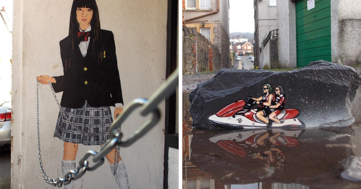 15 interventi di street art di JPS, l’artista che arricchisce i luoghi che la maggior parte delle persone trascurerebbe 15 interventi di street art di JPS, l’artista che arricchisce i luoghi che la maggior parte delle persone trascurerebbe