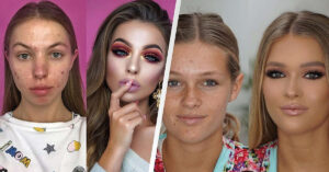Queste 17 ragazze dimostrano il potere del make up con le loro incredibili trasformazioni