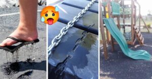13 oggetti che si sono fusi sotto al sole, queste foto vi faranno sentire caldo solo a vederle