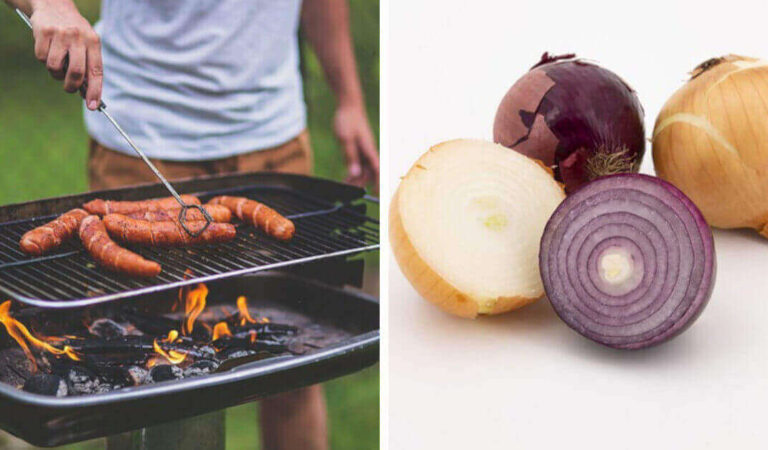 Come pulire il barbecue, con cipolla o fondi di caffè Come pulire il barbecue, con cipolla o fondi di caffè