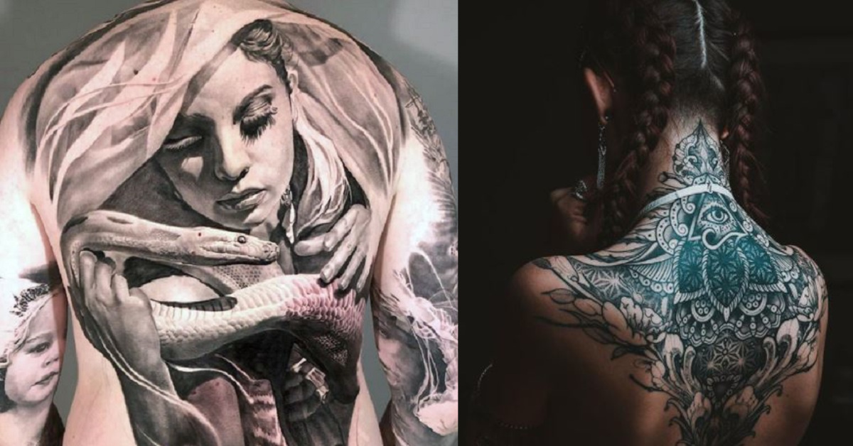 19 tatuatori che hanno usato la schiena dei clienti come tele per le proprie opere d’arti. 19 tatuatori che hanno usato la schiena dei clienti come tele per le proprie opere d’arti.