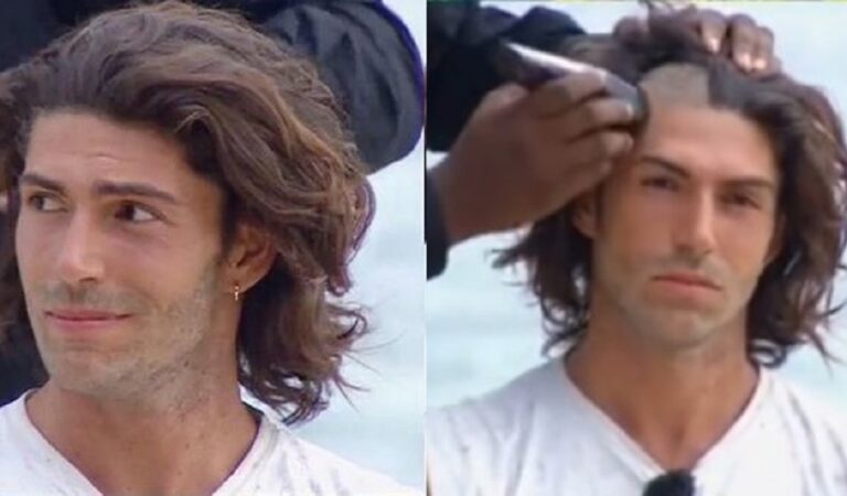 Isola dei famosi: Ignazio Moser si sacrifica per il gruppo ed in diretta si fa rasare barba e capelli. VIDEO Isola dei famosi: Ignazio Moser si sacrifica per il gruppo ed in diretta si fa rasare barba e capelli. VIDEO