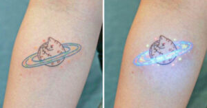 19 tatuaggi che cambiano dimensione o forma grazie all’inchiostro UV
