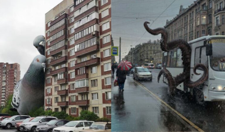 Surreali e affascinanti: 18 opere di un’artista che integra paesaggi urbani con dettagli inquietanti Surreali e affascinanti: 18 opere di un’artista che integra paesaggi urbani con dettagli inquietanti