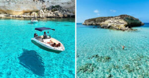 L’incantevole Isola di Lampedusa: 10  spiagge e calette da sogno. Viene voglia di tuffarsi! (13 Foto)