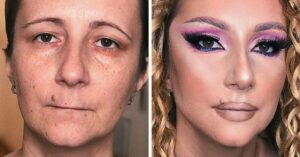 18 make up di un truccatore serbo che trasforma le sue clienti in regine dai look vivaci