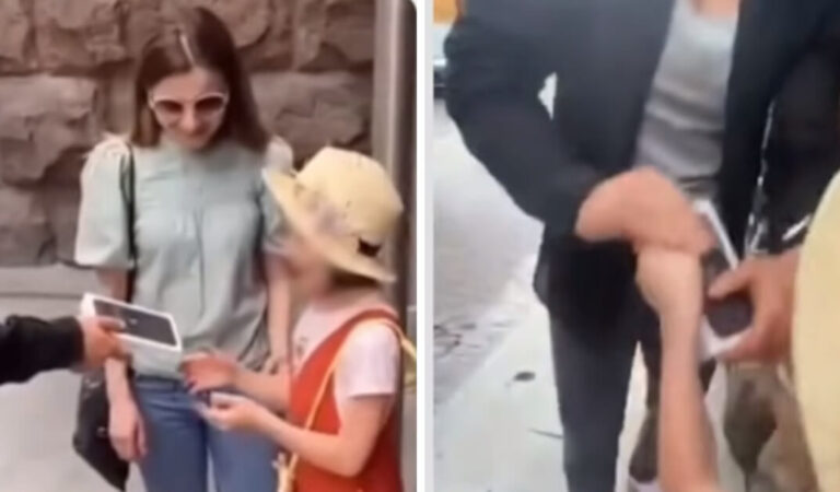 Tiktoker regala un iPhone ad una ragazzina, ma glielo toglie quando finisce di registrare Tiktoker regala un iPhone ad una ragazzina, ma glielo toglie quando finisce di registrare