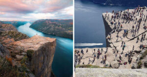 Preikestolen in Norvegia, l’ultima destinazione nella vita di alcuni turisti