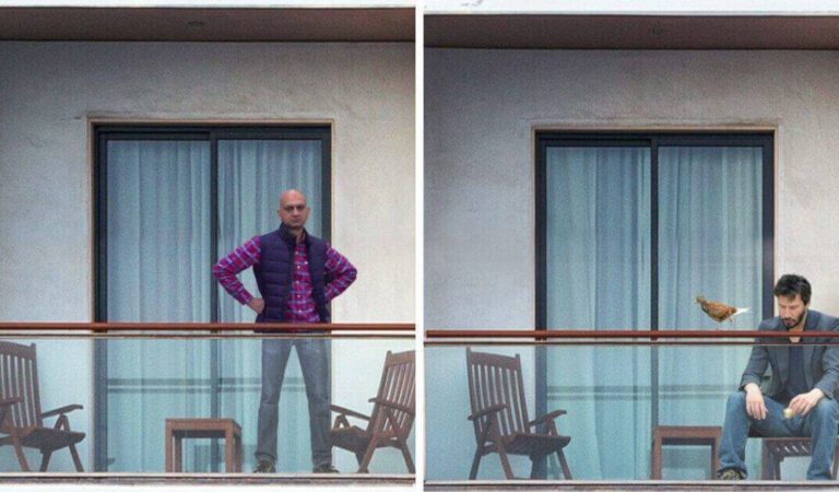 Questo artista ha photoshoppato 20 meme per farli coesistere in un complesso di appartamenti Questo artista ha photoshoppato 20 meme per farli coesistere in un complesso di appartamenti