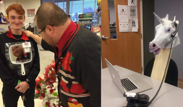 14 foto che mostrano delle particolari relazioni di lavoro tra capi e impiegati. 14 foto che mostrano delle particolari relazioni di lavoro tra capi e impiegati.
