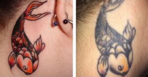 13 persone hanno mostrato sui social i loro tatuaggi sbiaditi