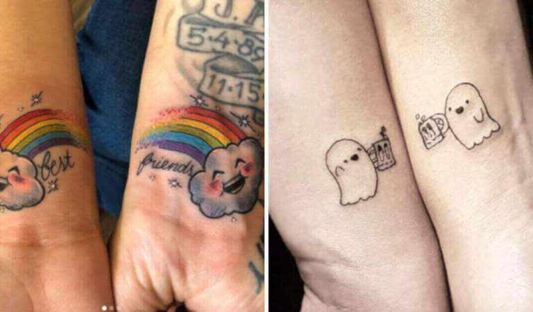 14 migliori amici che hanno sancito la loro amicizia con un tatuaggio simbolico 14 migliori amici che hanno sancito la loro amicizia con un tatuaggio simbolico