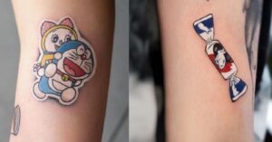 18 tatuaggi disegnati così bene che sembrano adesivi sulla pelle