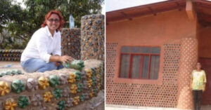 Avvocato ha costruito più di 300 case con materiali riciclati per famiglie a basso reddito