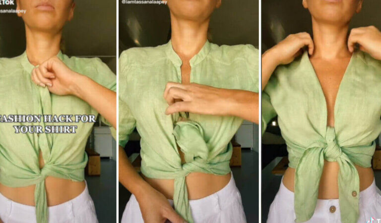 TikTok ci insegna come fare il nodo perfetto sulle nostre camicie in meno di un minuto TikTok ci insegna come fare il nodo perfetto sulle nostre camicie in meno di un minuto