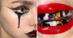 Trucco orribile: 14 foto postate su un account social che raccoglie i peggiori make up