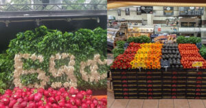 22 utenti condividono foto di reparti di supermercato sistemati con un ordine maniacale