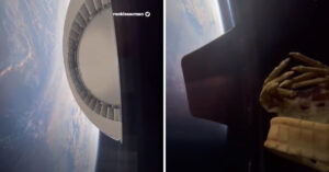 Uno “xenomorfo” di “Alien” ha viaggiato con la missione civile di SpaceX (Video)