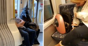 18 scatti di passeggeri stravaganti e divertenti trovati in metro