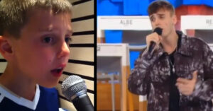 Spunta un video di LDA da bambino che canta sotto la guida di papà Gigi D’Alessio