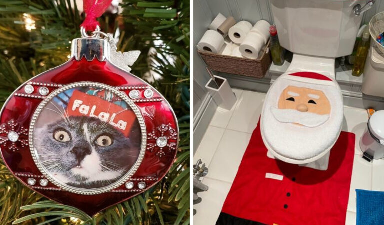 17 persone che hanno ideato decorazioni natalizie divertenti da far invidiare gli appassionati del genere