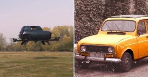 AIR4, l’auto volante che rende omaggio al 60° anniversario della bellissima Renault 4